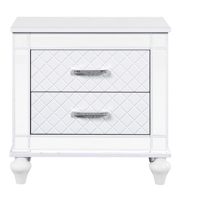 Livorno 2-Drawer 27 in. W Nightstand