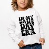 The Juniper Shop In My Game Day Era Toddler Graphic Sweatshirt - 2 of 2