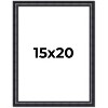 PosterPalooza | Linear Black Picture Frame - UV Acrylic, Foam Board Backing, Hanging Hardware - 2 of 4