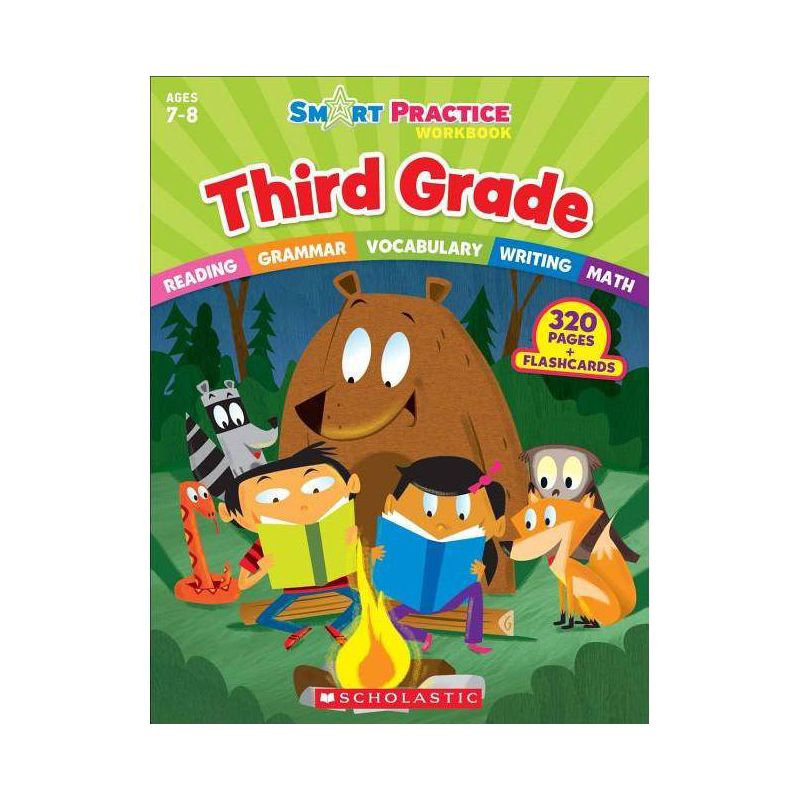 Smart Practice Workbook: Third Grade - (Smart Practice Workbooks) by  Scholastic Teaching Resources (Paperback), 1 of 2