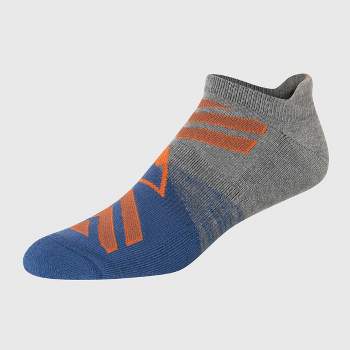 Hanes Premium Men's City Streets Triangle Explorer Heel Shield Socks 3pk - Purple 6-12