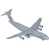 Lockheed C-5M Super Galaxy Transport Aircraft "Lackland Air Force Base" US Air Force Gray 1/400 Diecast Model by GeminiJets - 2 of 3