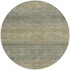 Fern Green And Gray Geometric Washable Indoor Outdoor Area Rug - 4 of 4