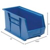 Quantum Storage Systems Bin, Stacking Or Hanging, 8-1/4"W X 18"D X 9"H - 2 of 2