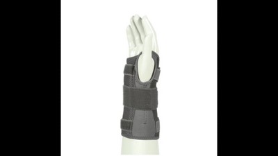 FUTURO Deluxe Wrist Stabilizer Left Hand, 09014ENR, Adjustable. 21562  Industrial 3M Products & Supplies