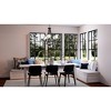 Urban Ambiance Luxury Contemporary Chandelier 26''H x 26''W,  Midnight Black Finish,  Mesa Collection, UHP4369 - 2 of 4