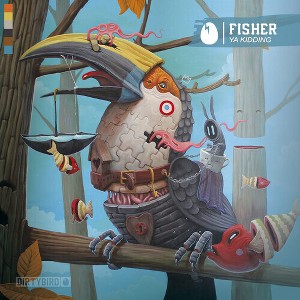 Fisher - Ya Kidding - Incl. Sebastien V & Solardo Remixes (vinyl 12 inch single) - 1 of 1
