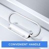 WhizMax Pack of 6 Hood Filter, 5 Grooves Commercial Kitchen Range Hood Filter, 430 Stainless Steel - 4 of 4
