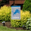 Briarwood Lane Detroit Lions Garden Flag NFL Licensed 18" x 12.5" - 4 of 4