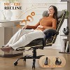 Big and Tall Office Chair 500lbs, Ergonomic Executive Office Chair, Rolling Swivel Pc Chair With High Back & Flip-Up Armrests - 4 of 4
