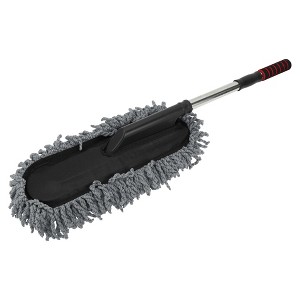 Unique Bargains Car Dust Clean Mop Dusting Tool Fiber 29.33" Gray 1 Pc - 1 of 4