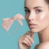 Unique Bargains Exquisite Gauze Shiny Silk Bow Headband 1 Pc - 2 of 4