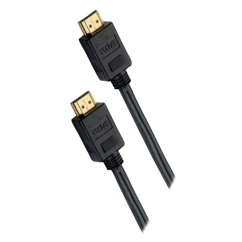 RCA Digital Plus High Speed HDMI® Cable with Ethernet, Black, 3 of 6