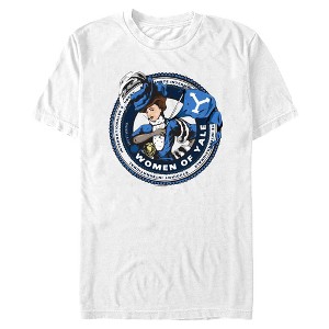 Mens Yale University Collegiate School Woman T Shirt - 1 of 4