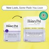 The Honey Pot Company, Non-Herbal Overnight Pads with Wings, Organic Cotton Cover - 12 ct - 2 of 4