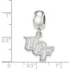 Black Bow Jewelry Sterling Silver Central Florida Knights NCAA Bead Charm - 3 of 4