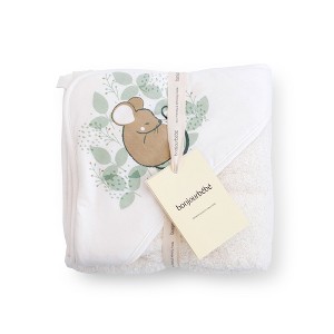 SARO XL Cape Towel - 100% Cotton Jersey, Absorbent, Hooded Bath Towel for Babies & Kids 0-5 Years - 1 of 2