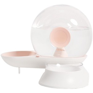 Chery Life  2-in-1 Automated Gravity Pet Filtered Water Dispenser and Food Bowl - 1 of 4