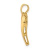 Black Bow Jewelry 14k Yellow Gold Heart Pendant, 18mm - 2 of 4