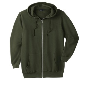 KingSize Fleece Zip-Front Hoodie - 1 of 2