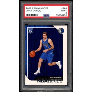 Luka Doncic Rookie Card 2018-19 Panini Hoops #268 PSA 9 - 1 of 2
