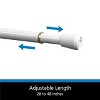 LunaLulinlk (2 pack) Mainstays 28-48 in. Adjustable Spring Tension Curtain Rod - 3 of 4