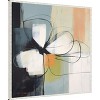 Amanti Art Floral Abstraction Serenity I by Irena Orlov Framed Canvas Wall Art - 3 of 4
