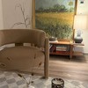 Barrel Living Room Accent Chair, Upholstered Modern Side Armchair for Home, Bedroom - 4 of 4