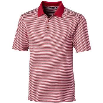 Cutter & Buck Forge Tonal Stripe Stretch Mens Big and Tall Polo Shirt