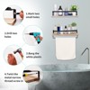 Floating Shelves Wall Mounted Set of 2, Rustic Wood Wall Storage Shelves for Bedroom,Living Room,Bathroom, Kitchen - 4 of 4