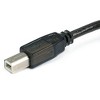 Monoprice USB 2.0 Cable - 33 Feet - Black | USB Type-A to USB Type -B, Active, 28/24AWG For Scanners, Printers, Digital Camera - 2 of 4
