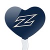 University of Akron Primary Heart Love Cupcake Picks Toppers Decoration Set of 6 - 2 of 4