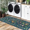 Acekool Modern Animal Print Area Rug, Ultra Soft Washable Low Pile, Non-Slip - 4 of 4