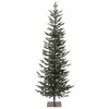 DR.Planzen 6FT Artificial Pencil Christmas Tree with Black Stand, Balsam Design Christmas Tree for Indoor Outdoor Decor - 2 of 4