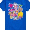 Boys' - Trolls - Road Trip Stickers Viva and Poppy Short Sleeve Graphic T-Shirt - 2 of 4