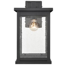 Millennium Lighting Bowton 1 - Light Wall Light in  Powder Coated Black - 1 of 4