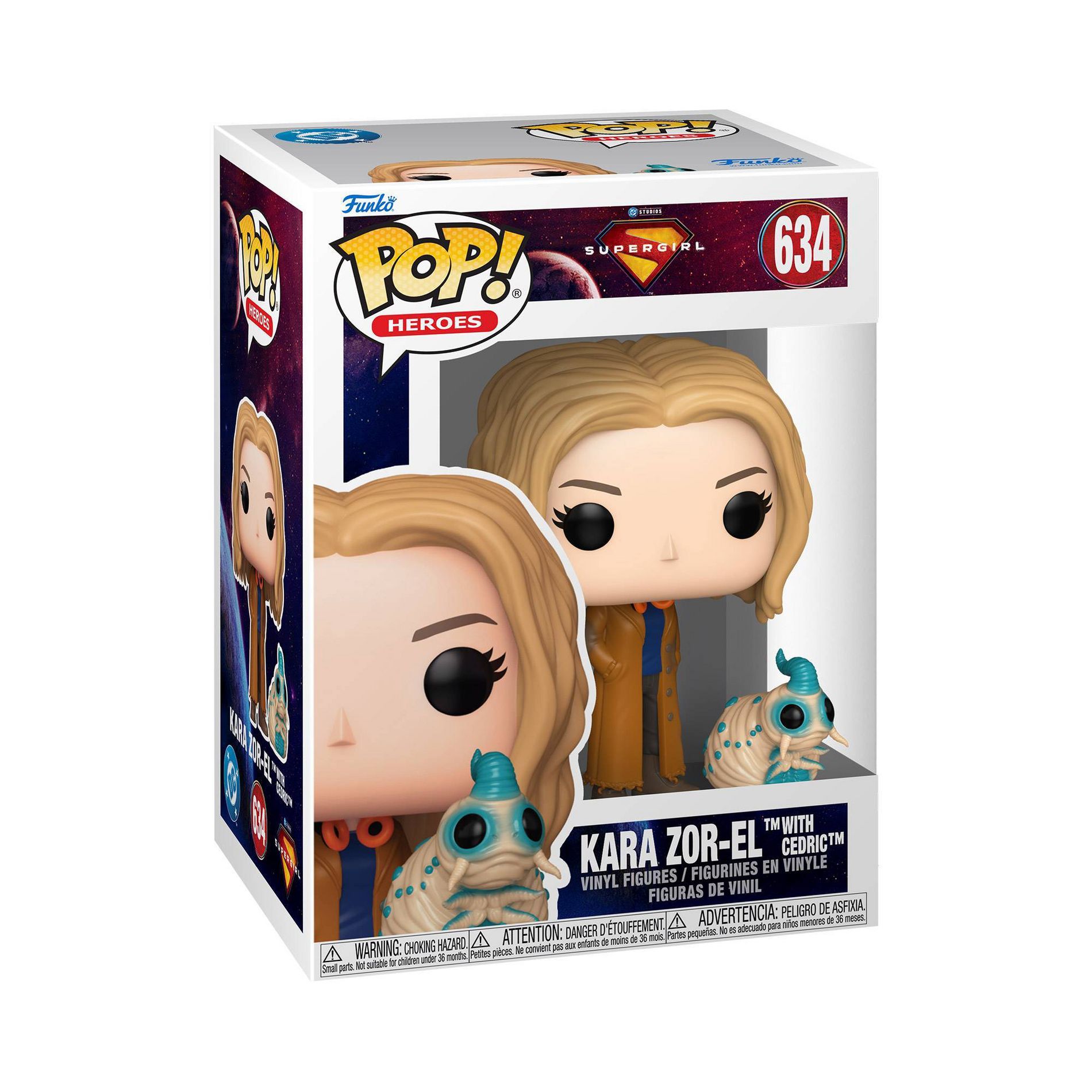 Funko POP! Heroes: DC Studios Supergirl - Kara Zor-El with Cedric Vinyl Figure #634