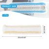 Unique Bargains Microfiber Window Scrubber Replacement Head for Glass - 2 of 4