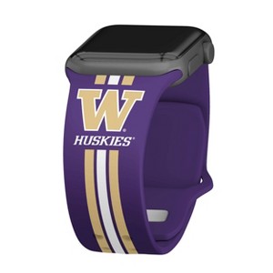 NCAA Washington Huskies Wordmark HD Apple Watch Band - 1 of 4