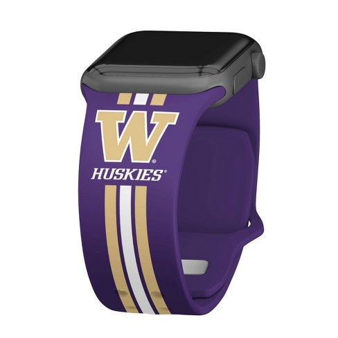 NCAA Washington Huskies Wordmark HD Apple Watch Band - image 1 of 4