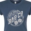 Women's - Bad Company - Straight Shooter 1975 Fitted Graphic T-Shirt - 2 of 3