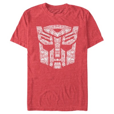Men's Transformers Autobot Parts Logo T-Shirt