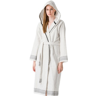 Olive & Linen Bliss Turkish Towel Robe