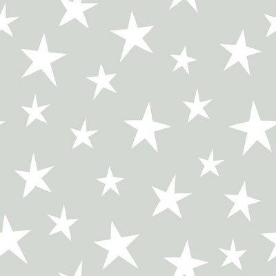 NuWallpaper Stardust Peel and Stick Wallpaper Gray: Vinyl, Self-Adhesive, Smooth Finish, 28.2 Sq Ft Coverage, Multicolored