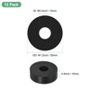 Unique Bargains Mechanical Anti-Vibration Durable Multipurpose Rubber Isolation Washers Black - 3 of 4