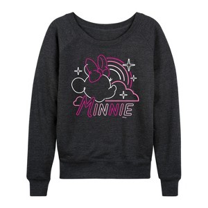 Women's - Disney - Minnie Mouse Lightweight French Terry Slouchy - 1 of 4