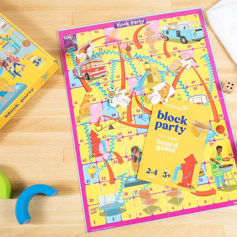 Upbounders by Little Likes Kids Block Party Board Game, 4 of 5