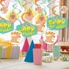 Big Dot of Happiness Capy Birthday - Capybara Party Hanging Decor - Party Decoration Swirls - Set of 40 - 2 of 4