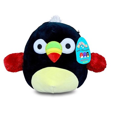 stuffed black bird