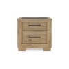 Signature Design by Ashley Galliden Nightstand with USB Ports, Light Brown - 3 of 4